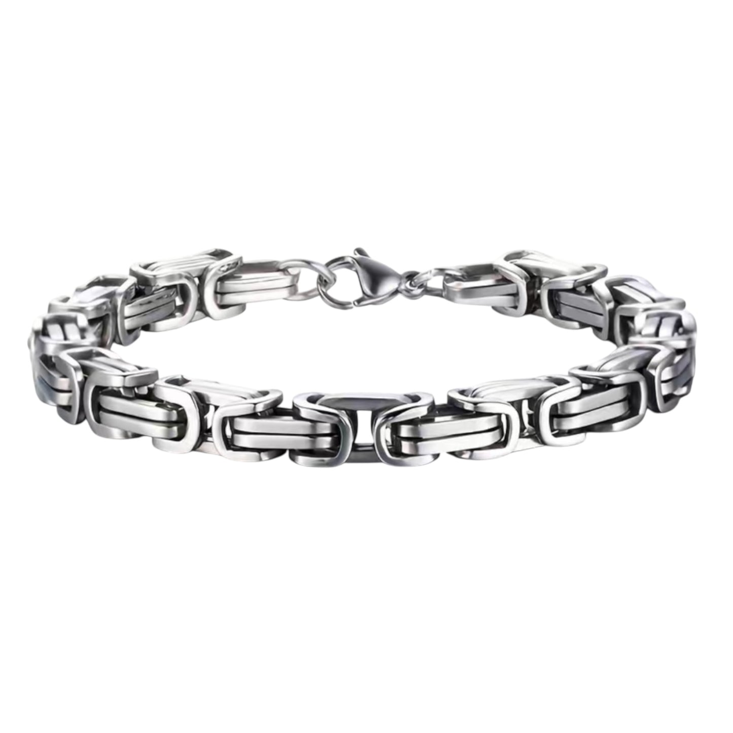 Men's 8mm Chain Stainless Steel Bracelet