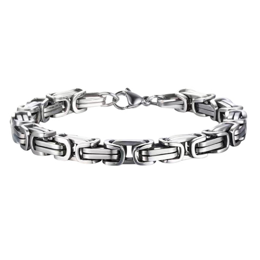 Men's 8mm Chain Stainless Steel Bracelet