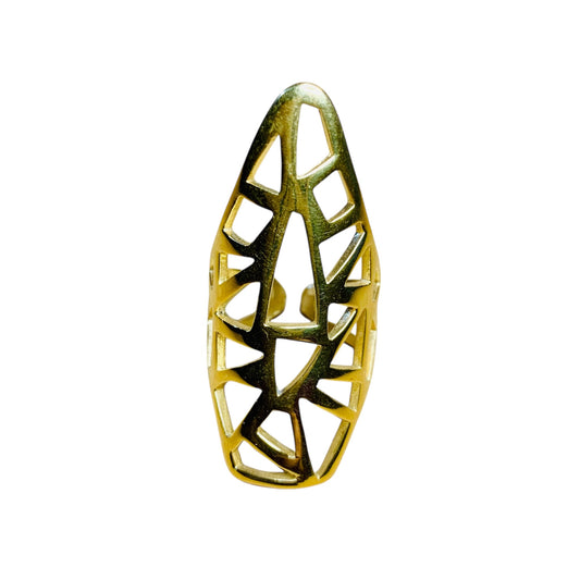 Gold Stainless Steel Ring