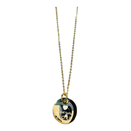 Stainless Steel I Love you too Necklace