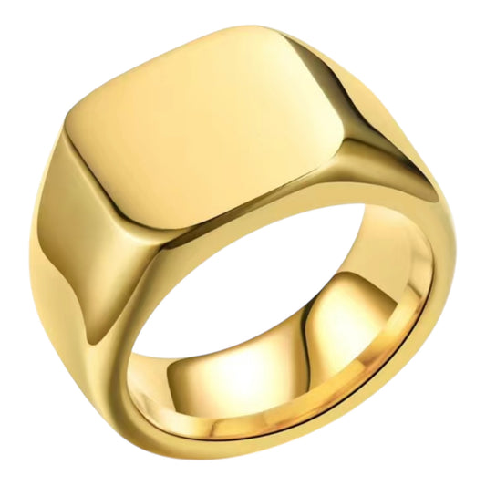 Stainless Steel Vintage Cast Ring