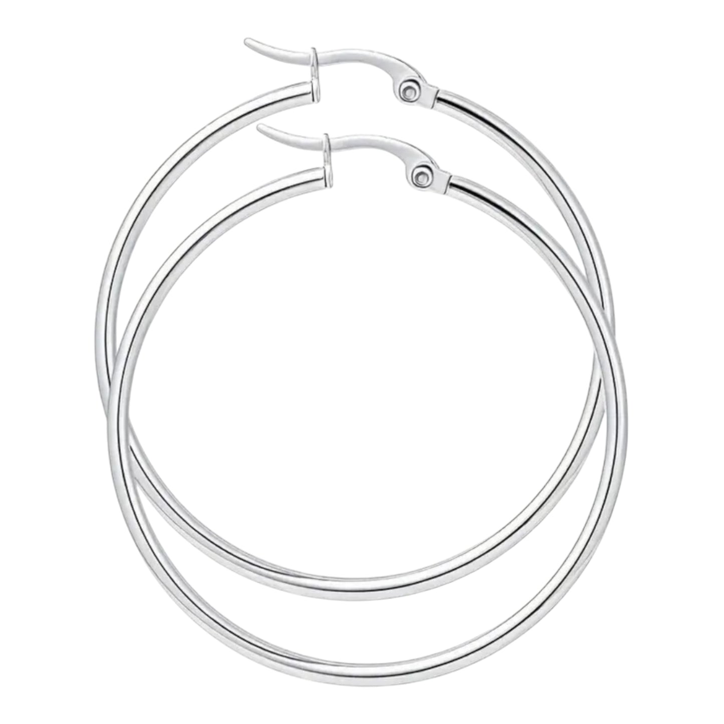 Stainless Steel Hoop Earrings