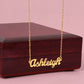 Stainless Steel Name Personalized Necklace